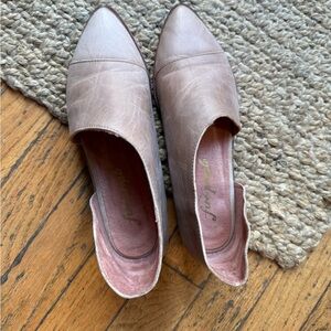 FREE PEOPLE l Flat Royale Artisan Crafted Vintage Aesthetic Leather sz: 36/6